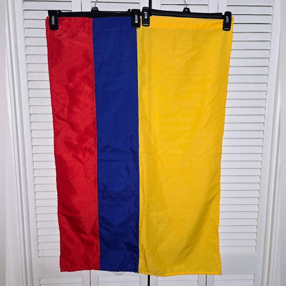 Columbian Flag Yellow Red and Blue